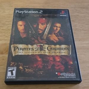 Playstation 2 Pirates Of The Caribbean Game